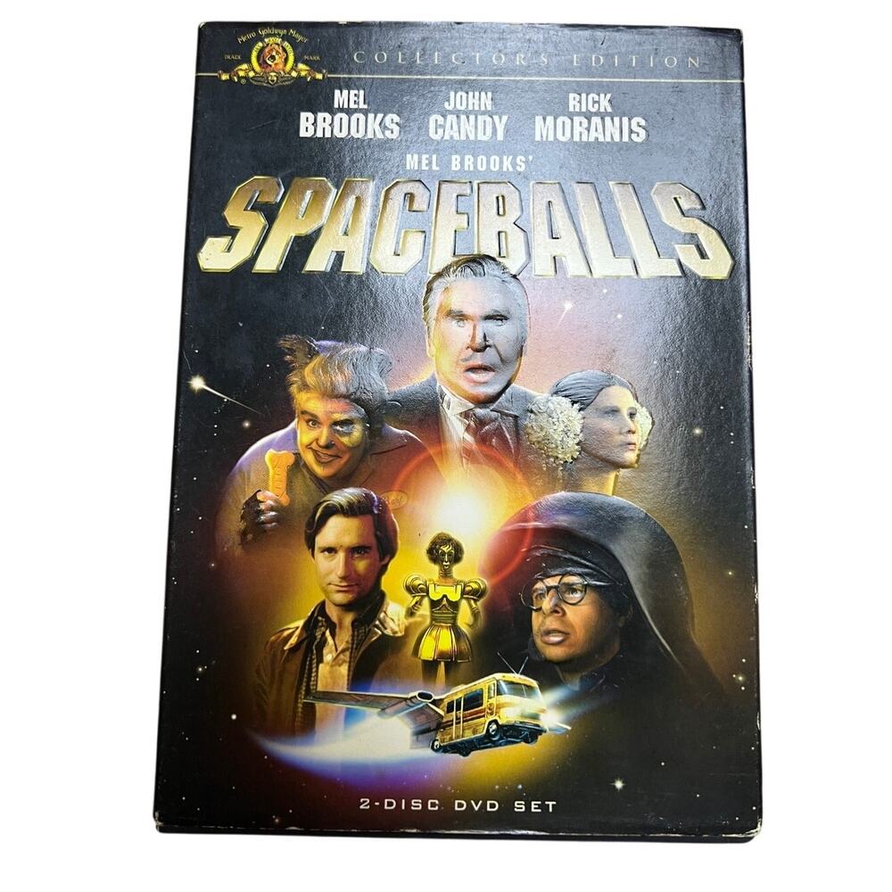 Spaceballs Collectors Edition DVD w/ Slip cover 2 disc set Widescreen